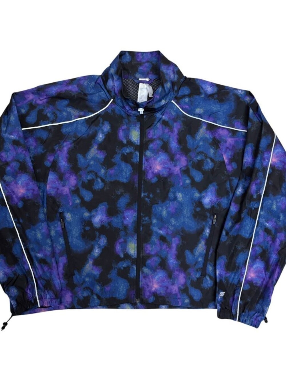 FABLETICS Waterproof Jacket Cropped Bomber Windbreaker Womens XL